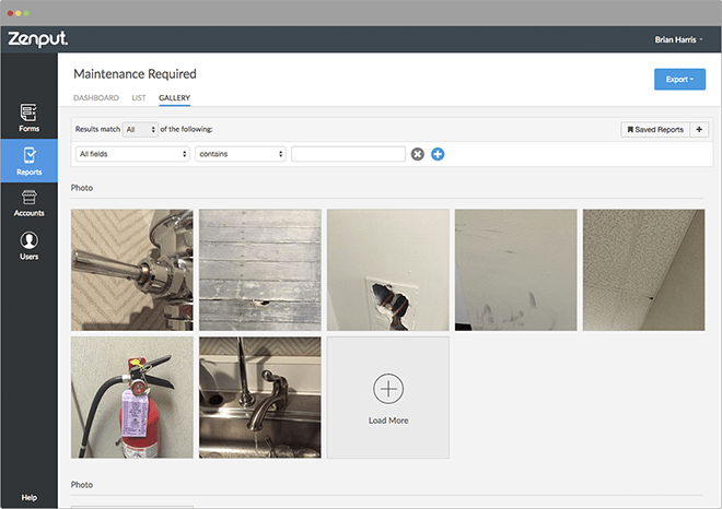 Zenput Screenshot